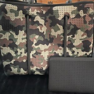 Camo Neoprene Tote